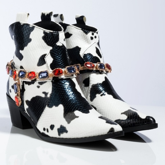 𝙇𝙖𝙨𝙩 𝙎𝙞𝙯 7💎🖤Gemstone Cowgirl Jewel Strap B - Picture 5 of 8